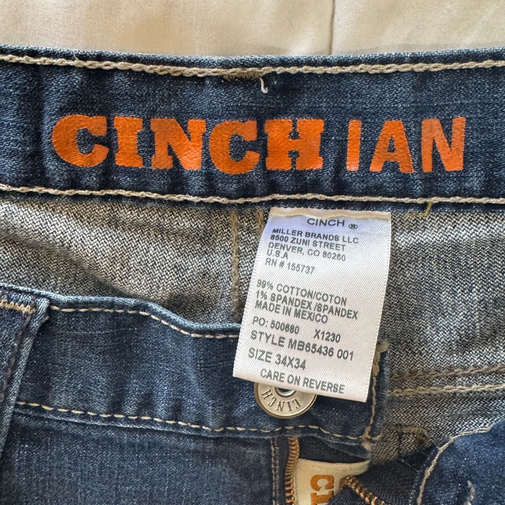 Cinch Medium Blue Jeans